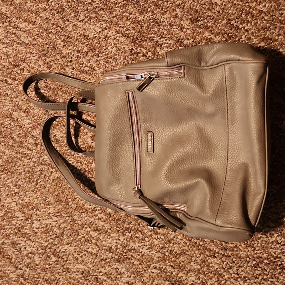 RELIC Leather Backpack